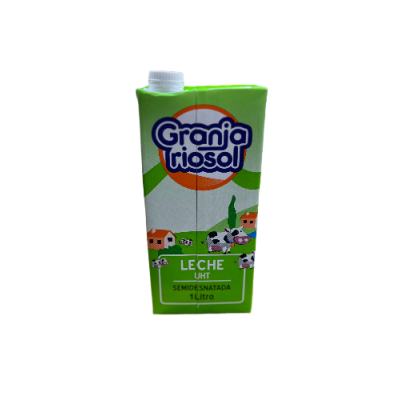 LECHE SEMIDESNATADA BRIK 1LT