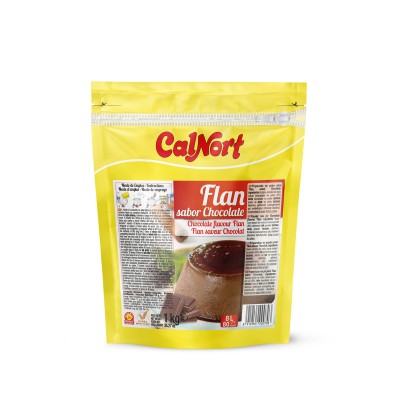 FLAN CHOCOLATE 1 KG CALNORT