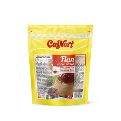 FLAN MOKA 1 KG CALNORT