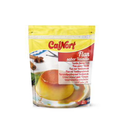 FLAN VAINILLA 1 KG CALNORT