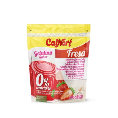 GELATINA 0% FRESA 280GR...