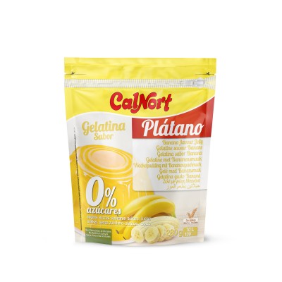 GELATINA 0% PLATANO 280GR...