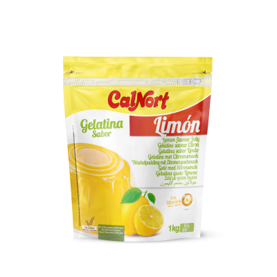 GELATINA LIMON 1 KG CALNORT