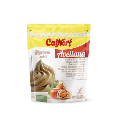 MOUSSE AVELLANA 1KG CALNORT