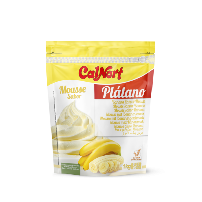 MOUSSE PLATANO 1KG CALNORT