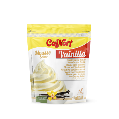 MOUSSE VAINILLA 1KG CALNORT