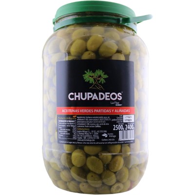 ACEITUNAS VERDIAL CHUPADEOS...