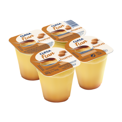 FLAN HUEVO CLESA 4X100 GR.