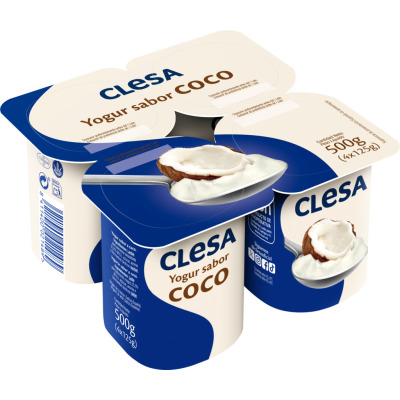 YOGUR CLESA COCO 4X125G