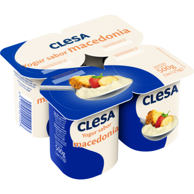 YOGUR CLESA MACEDONIA 4X125G