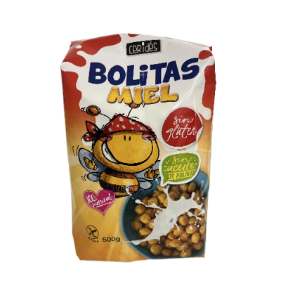 CERIDES BOLAS DE MIEL 500 G.